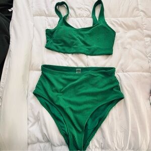 Old Navy Green Bikini Set